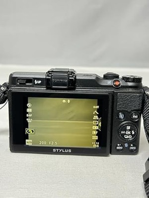 OLYMPUS STYLUS XZ-2 12MP Digital Camera Black Tested AC100V | eBay