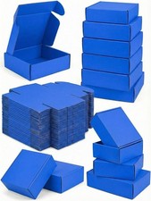 50 Pack Shipping Boxes 6 x 4 x 1.6 Inches, Corrugated Mailer Boxes