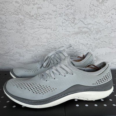 CROCS LiteRide 360 Pacer Shoes Mens 11 Gray 206715 Casual Athletic Comfort