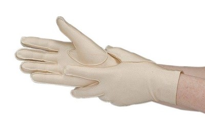 Gentle Compression Gloves Full Finger, Wrist, Right, Small