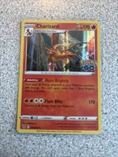 pokemon go charizard card price 2022 Sword & Shield - Pokmon GO Charizard Stage 2/Rare Holo #10 FOIL /  HOLO