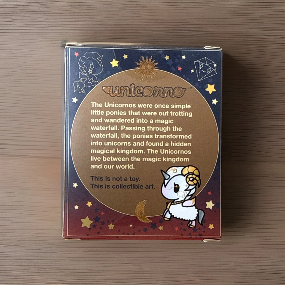 NUEVO EN CAJA Tokidoki Zodiac Unicorno Aries Figura Juguete Arte Foto 2 de 4