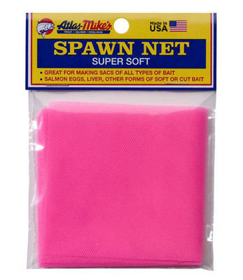Atlas Mike's 55065 Spawn Net 4x4 Squares Pink Precut 50 Pack