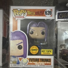 Funko Pop! Animation Dragon Ball Z Future Trunks #639 Chase Hot Topic Excl