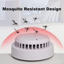 Optical Smoke Detector Home Fire Gas Alarm Sensor with 10 year Battery Operated