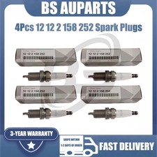 4Pcs Genuine 12122158252 Spark Plugs High Power For BMW 550i 650i 750i 750Li X5