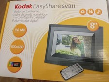 Kodak EasyShare SV811 Digital Picture Photo Frame 8 Inch Remote 128 MB 800x480