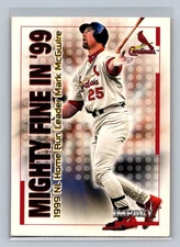 2000 Fleer Impact Mark McGwire Mighty Fine in '99 #32MF