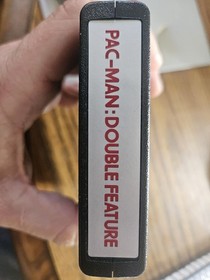 ATARI 7800 PAC-MAN DOUBLE FEATURE VIDEO GAME CARTRIDGE W/ Manual 2025