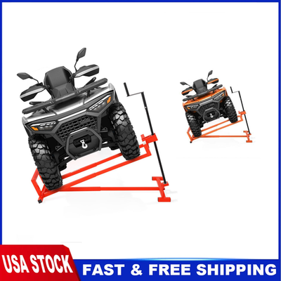 #ad 880 Lbs Ride on Lawn Mower Lift Jack for Garden Mowers amp; Tractors $65.99