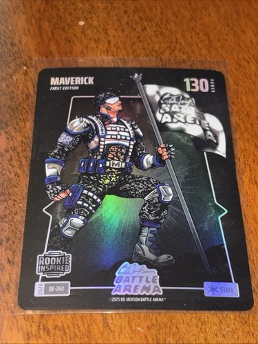 2026 Bo Jackson Battle Arena Maverick Cooper Flagg Steel Battlefoil #BF-241