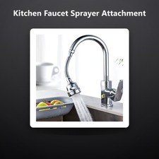 Kitchen Faucet Sprayer Attachment, Movable Faucet Extender for Kitchen Sink, ...