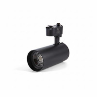 Faretto LED Binario 30W Einphasig Schwarz 3CCT 3000 4000 6000K 2740LM ET-21660