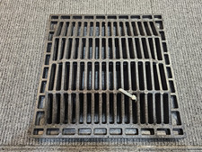 NDS 1811 18 in. x 18 in. Square Catch Basin Drain Grate, Black Plastic