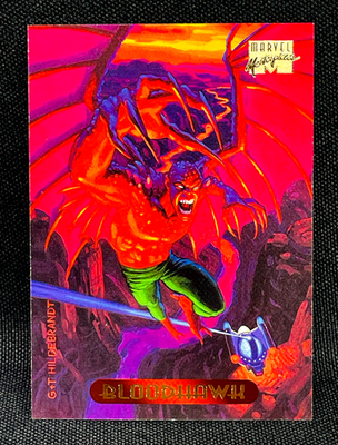 1994 Fleer Marvel Masterpieces - BLOODHAWK #16 - Marvel Comics
