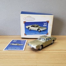 Hallmark Keepsake Ornament 1966 Oldsmobile Toronado Coupe Classic American Cars