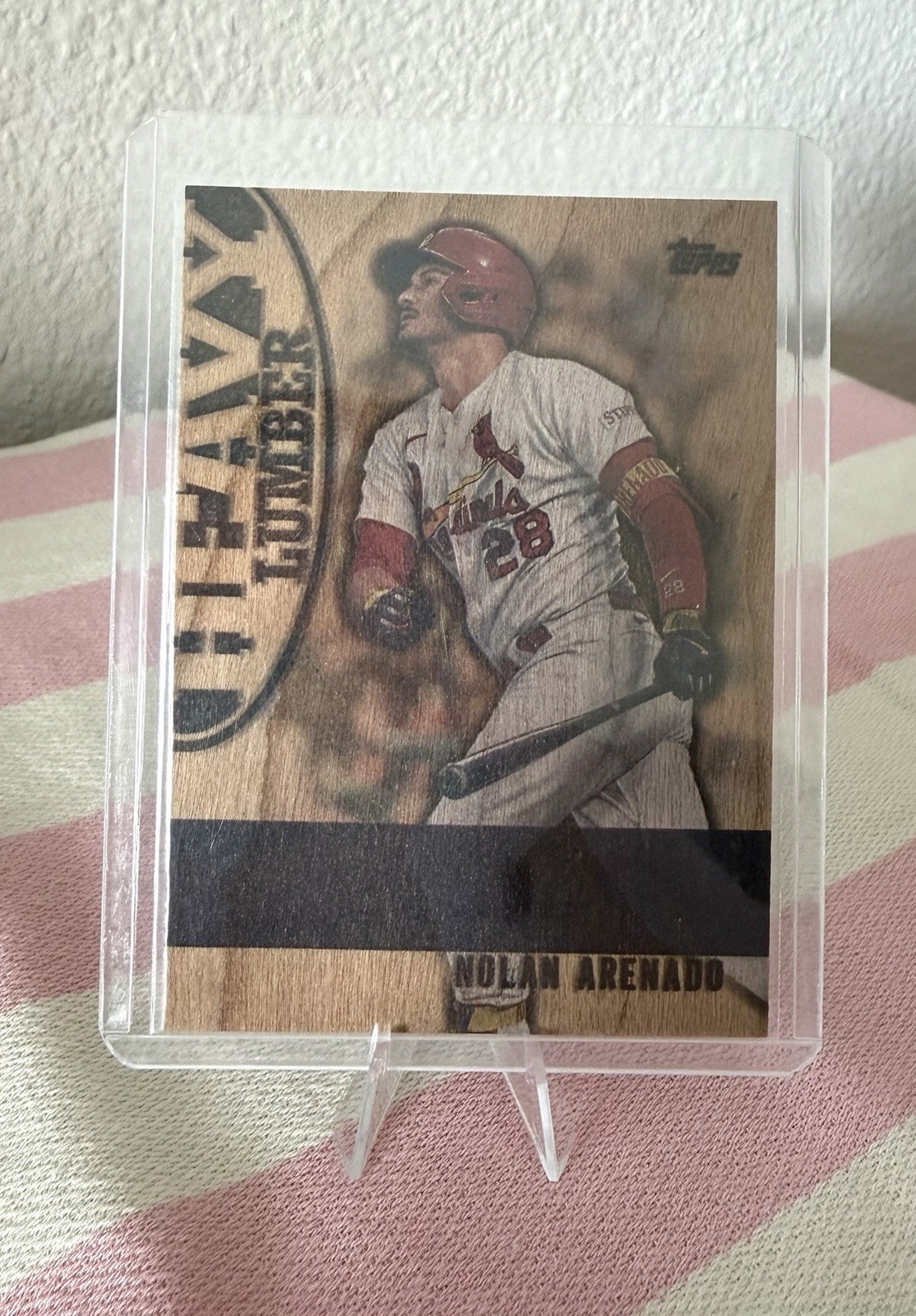 2024 Topps Update Series Heavy Lumber HL-61 Nolan Arenado St. Louis Cardinals