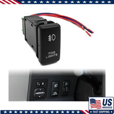 Led Fog Light Switch Connector Wire White Backlit Onoff Kit Led Fog Light Switch Connector Wire White Backlit Onoff Kit