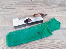 Antique Brass Infill Shoulder Plane – Sweated Steel Sole & Marples & Sons Cutter