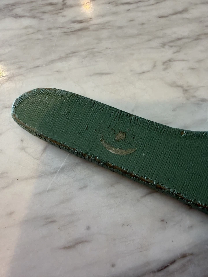 Antique Art Deco 1920s 20s 1930s Wood Wooden Kids Kid's Child's Clothes Hanger - Image 3 of 4