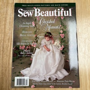 Martha Pullen Sew Beautiful Magazine Christening Gown Daygown 1996 Vintage