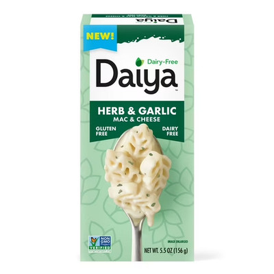 10 boxes Daiya Dairy Free Gluten Free Herb and Garlic Mac & Cheese Vegan 5.5 oz