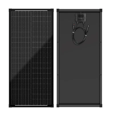 WERCHTAY 100W Solarpanel 12V Monokristallin Solarmodule Photovoltaik 100Watt PV Module