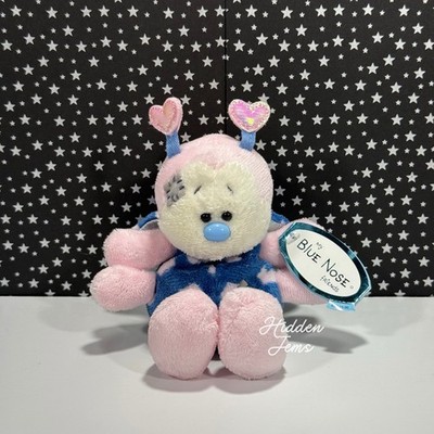 PASSION THE LOVEBUG #68 My Blue Nose Friend   Me To You 4'' Tiny Plush Toy NWT