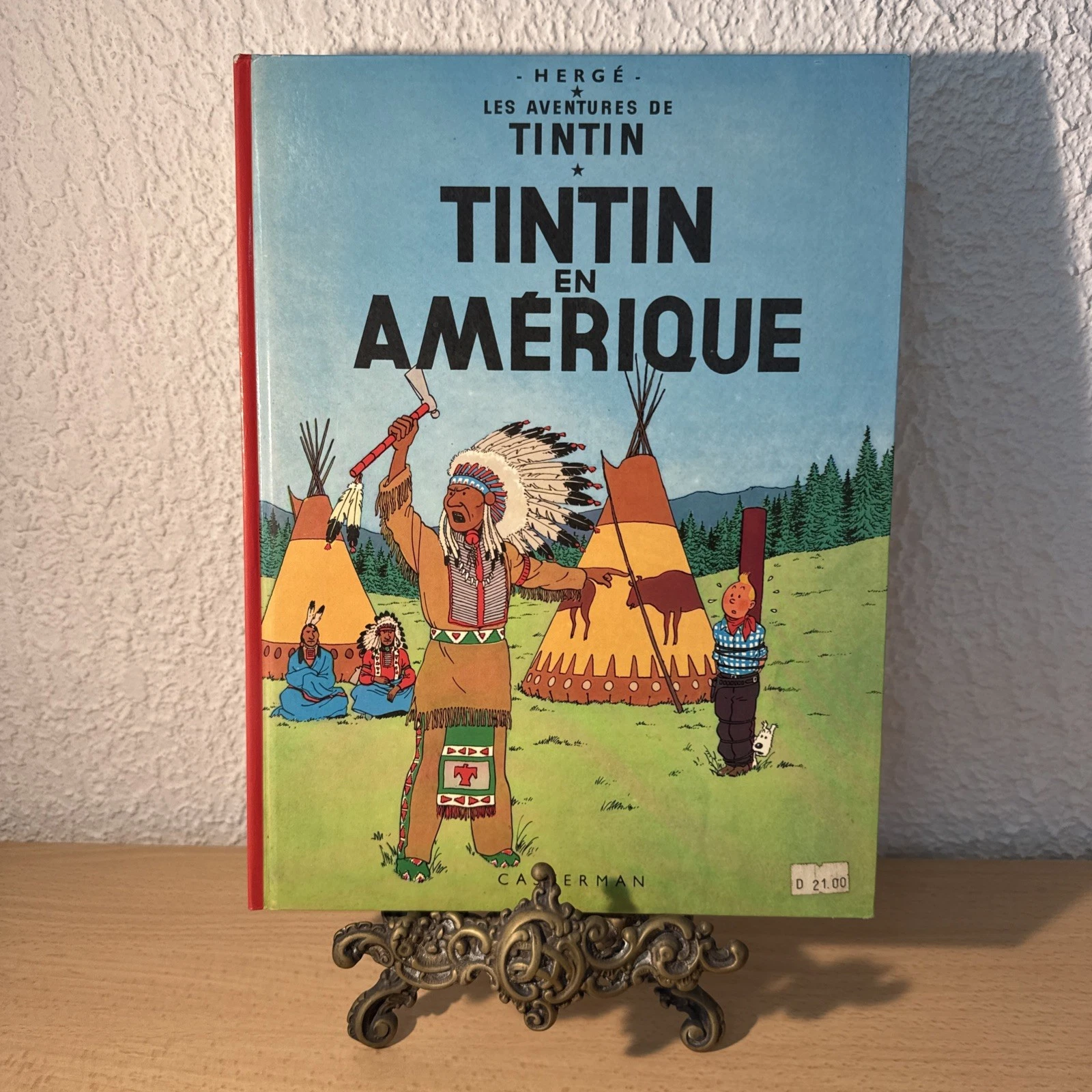 BD Les Aventures De Tintin , Tintin En Amérique 1947 Et 1973