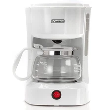 4-Cup Coffeemaker Compact Coffee Pot Brewer Machine, Quiet Operation with on / o