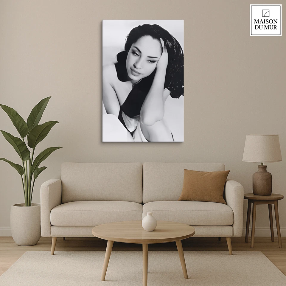 Sade Poster Canvas No.4- 16x20/24x36-Celebrity Home Decor - Image 3 of 3