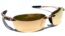 NEW REVO DESCEND N Blush Crystal POLARIZED Champaign Rose Sunglass 4059 10 CH