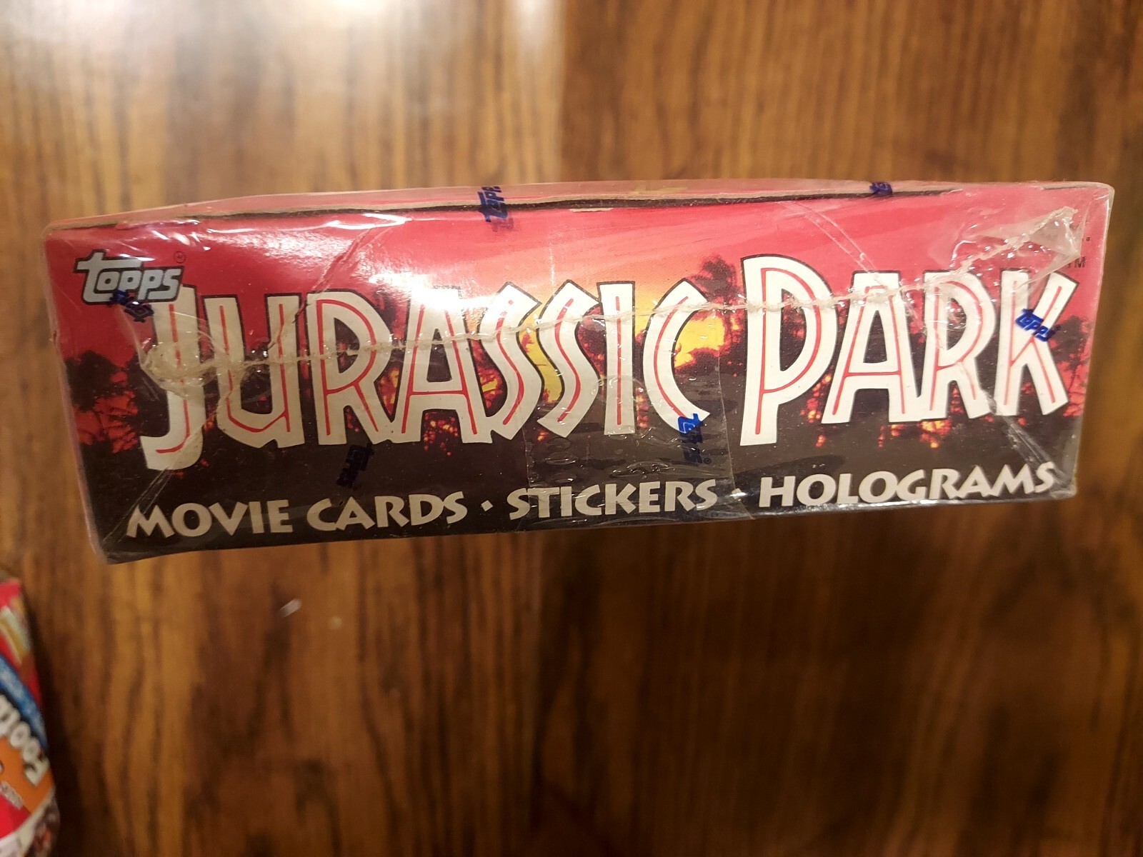 TOPPS 1992 Jurassic Park Movie Cards Stickers Holograms Sealed Box 36 Packs NIB eBay