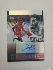Troy Brown Jr. 2020-21 Panini Illusions Trophy Collection Signatures Autograph