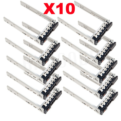 10Pcs 2.5'' Festplatten Rahmen Für DELL PowerEdge R330 R430 R630 R730 R730XD T430