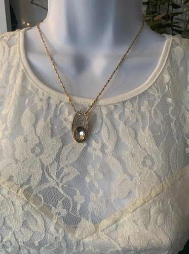 Vintage Necklace Rhinestone Modern Mix Multiple Styles Available Choose From - Picture 14 of 102