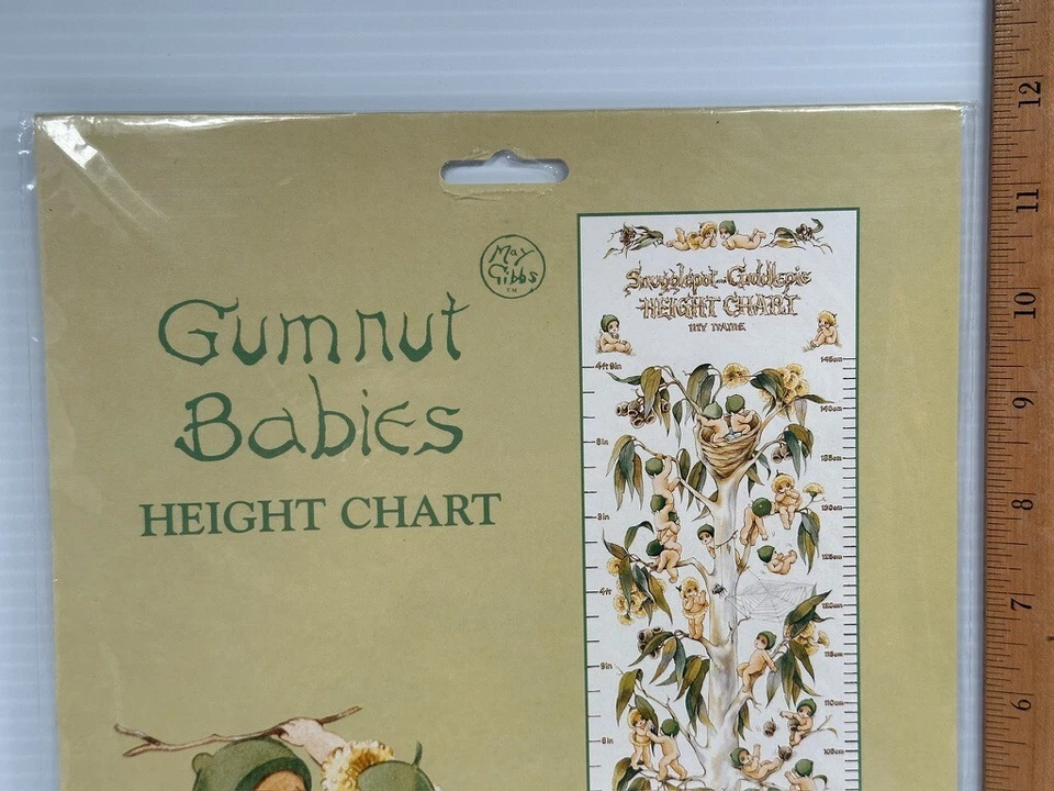 Gumnut Babies May Gibbs Child Kids Baby Toddler Hanging Height Growth Chart - Image 2 of 4