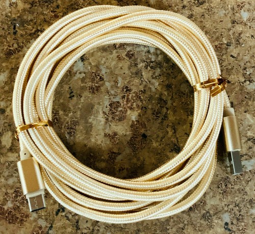 6FT Aluminium USB-C Type-C 3.1 Data Sync Charging Cable S8,S9 Nylon Braided LOT - Picture 9 of 10