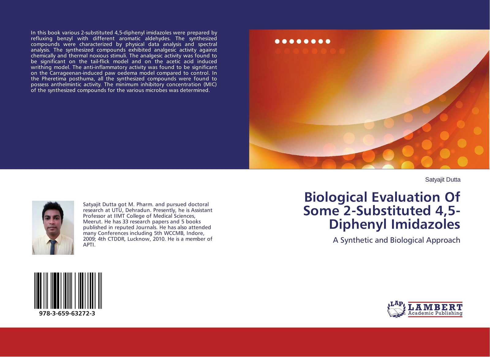 Thumbnail - Biological Evaluation Of Some 2-substituted 4,5-diphenyl Imidazoles