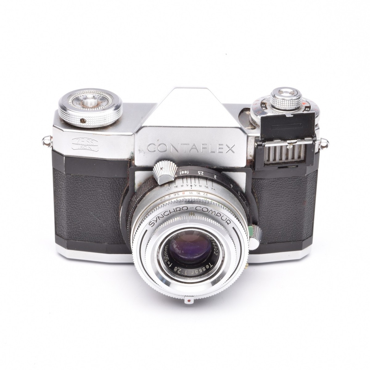 ZEISS IKON Contaflex IV 864/24 Super SLR 35mm Camera with TESSAR