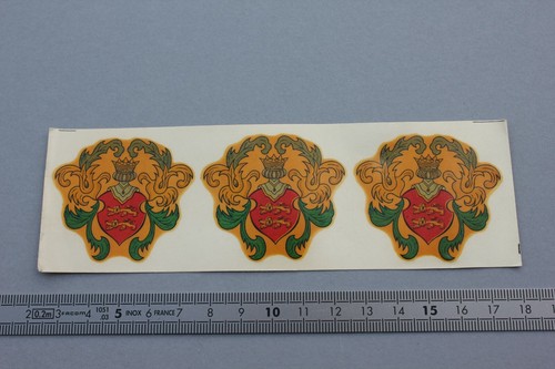 Planche De Stickers/décalcomanies Vintage - Châssis - Stock Ancien Course