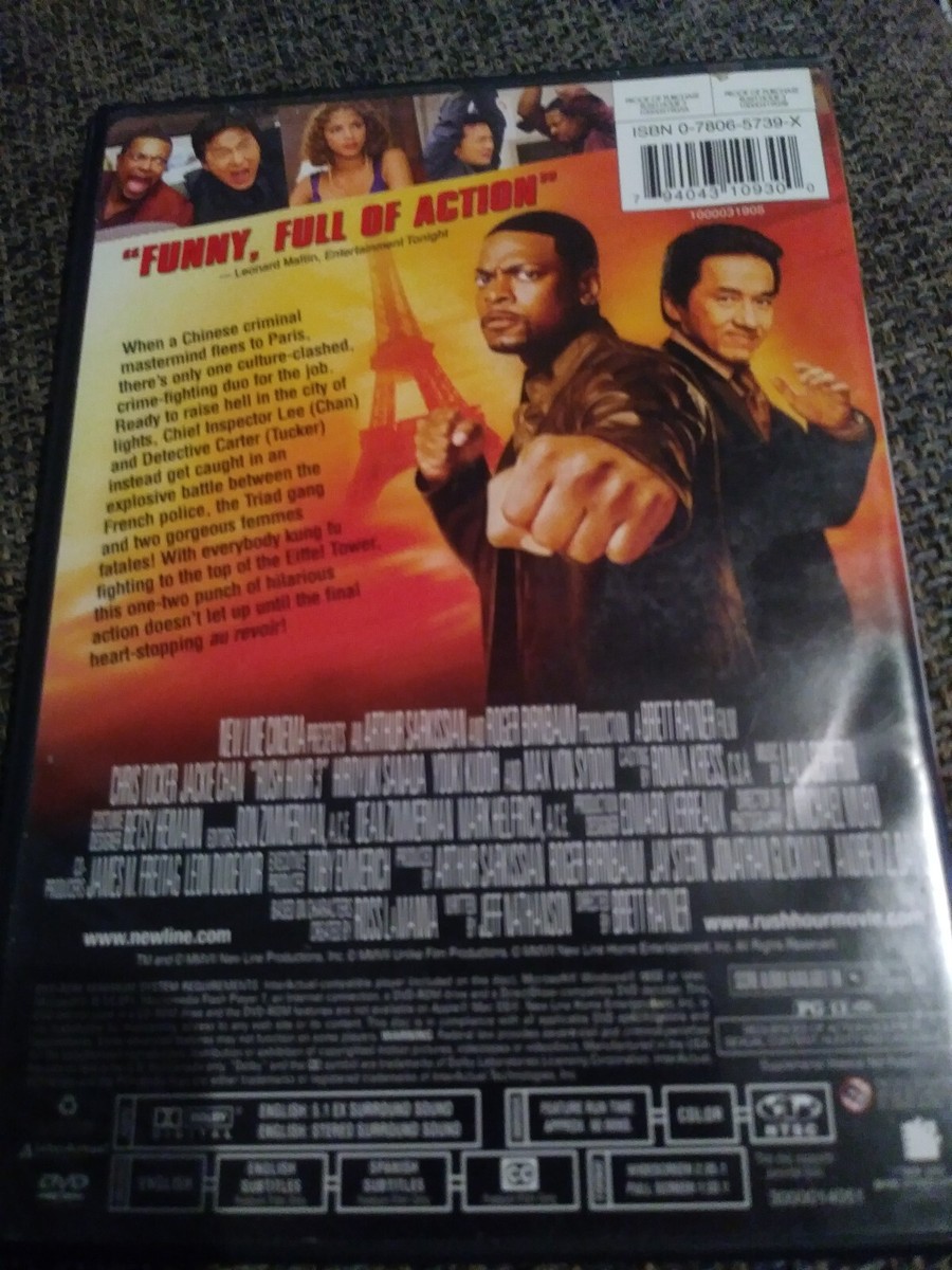 鳳3 DVD Rush Hour 3 (DVD, 2007) Brand New Sealed -W 794043109300| eBay