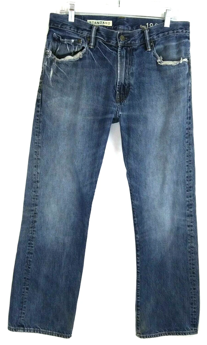 Gap Jeans Mens Tag Size W 32 L 30 1969 Standard Vintage