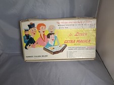 Vintage Harbert Italiana Milano Zither Metal Lap Harp Instrument