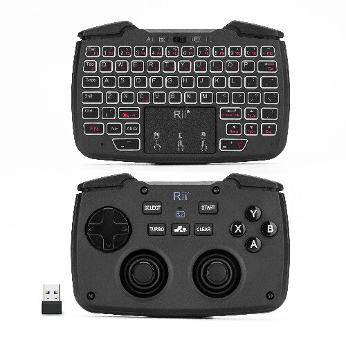 Keyboard Wireless Game handle Portable Lightweight with Built-In Touchpad, - Picture 7 of 12