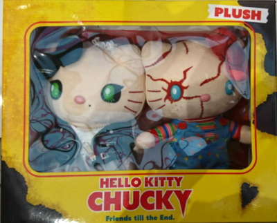 USJ ハロウィーンホラーナイ2018限定Hello Kitty Chucky Hello Kitty Chucky Plush Set Box USJ Halloween Horror Night 2018