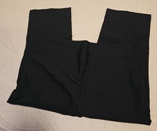 Chico's Pull On Perfect Stretch Marveluxe Slim Capri Crop Basic Black Sz 2 - NWT