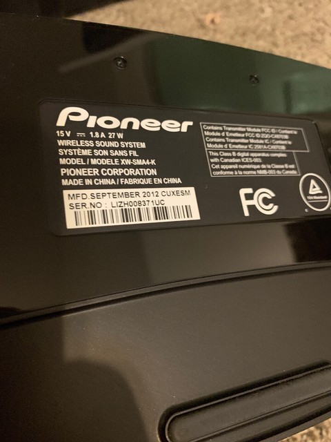 pioneer sma4