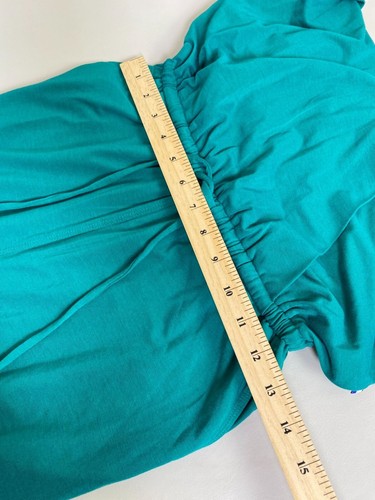 Kit and Ace Green Sleeveless Wrap Style Jumpsuit size XS Sleeveless Drawstring - Picture 8 of 19
