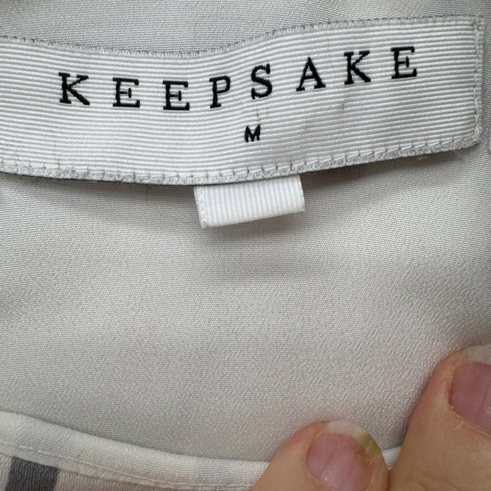 Keepsake The Label Counter Attack Mini Dress Grey… - image 5